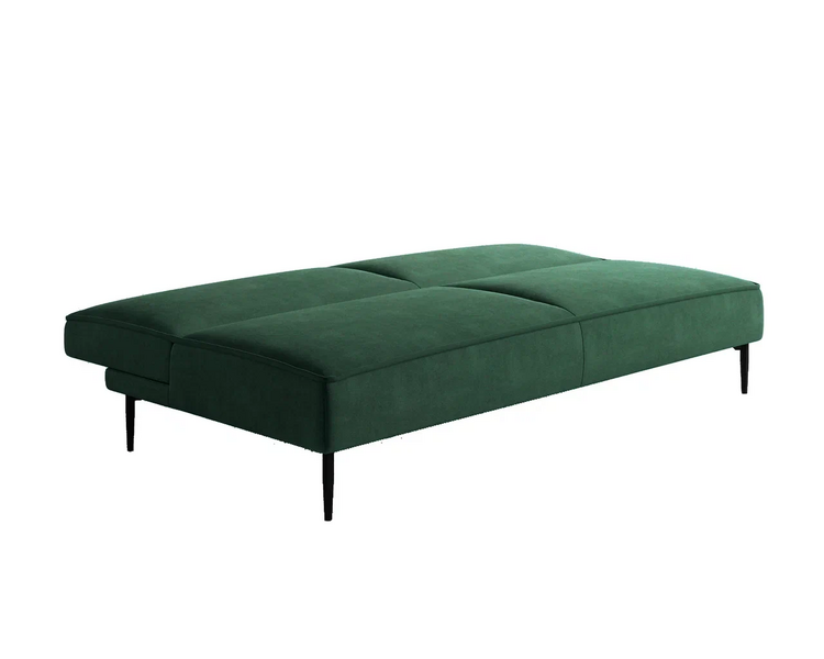 Купить Диван-кровать Este прямой без подлокотников, бархат зеленый, Цвет: бархат зеленый, фото 6
