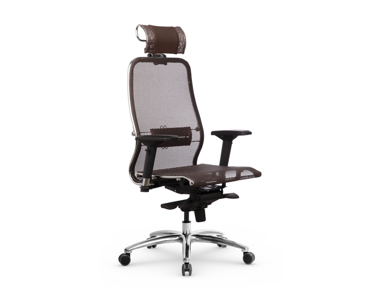 Купить Кресло офисное Samurai S-3.04 MPES темно-коричневый, Цвет: темно-коричневый