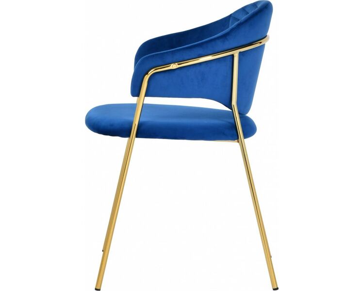 Купить Стул-кресло Avatar синий, золотой, Цвет: синий, фото 3