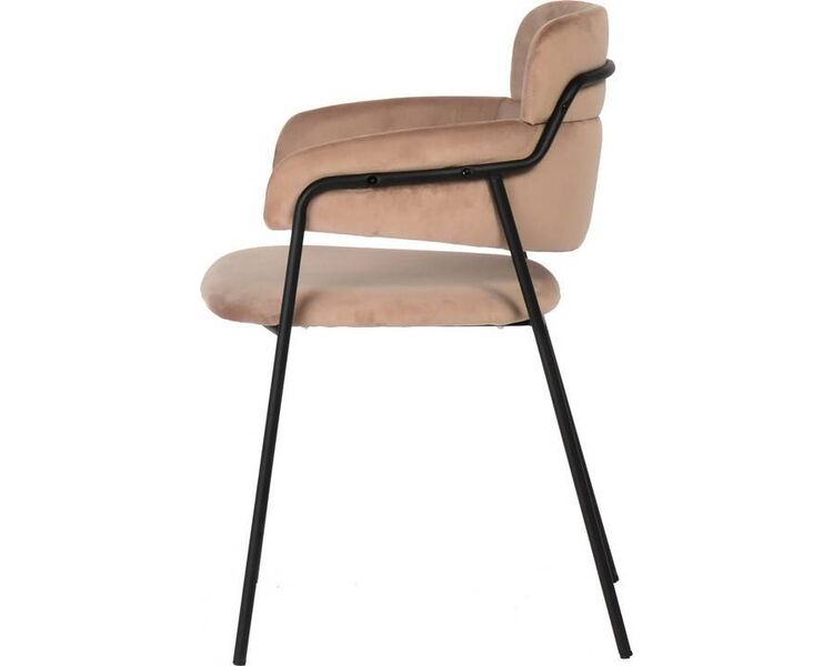 Купить Стул-кресло Napoli черные ножки коричневый, черный, Цвет: коричневый, фото 3
