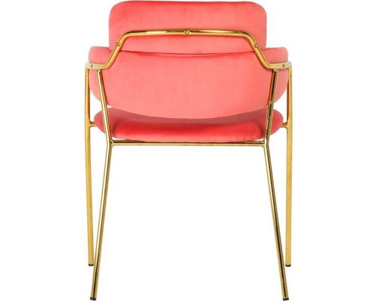Купить Стул-кресло Napoli золото розовый, золотой, Цвет: розовый, фото 4
