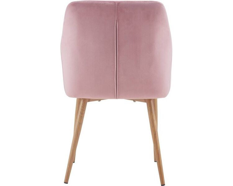 Купить Стул-кресло Rome розовый, светлое дерево, Цвет: розовый, фото 4