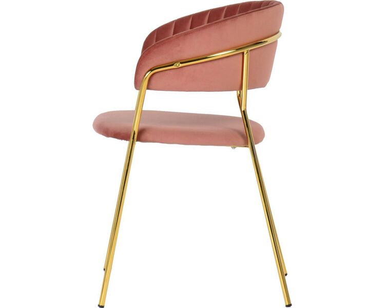 Купить Стул-кресло Turin золото розовый, золотой, Цвет: розовый, фото 3