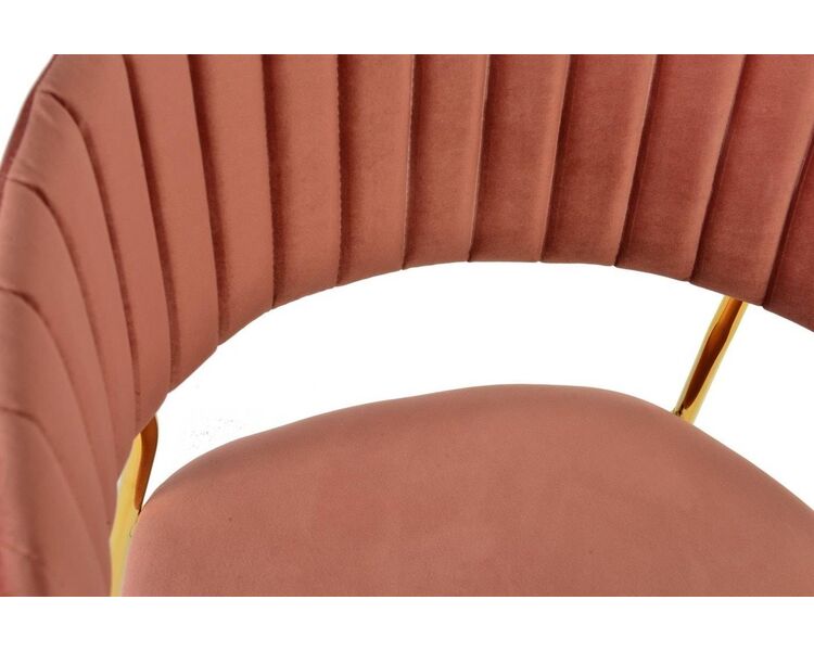 Купить Стул-кресло Turin золото розовый, золотой, Цвет: розовый, фото 7