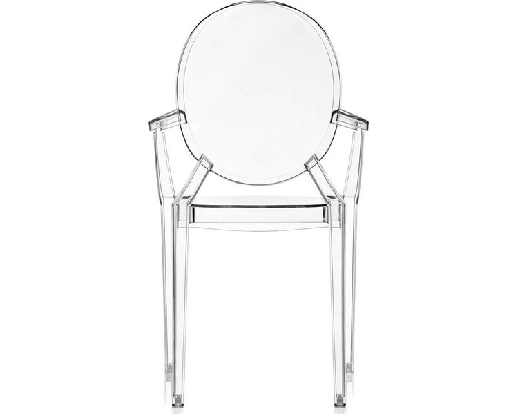 Купить Стул-кресло Louis Ghost прозрачный, Цвет: прозрачный, фото 4