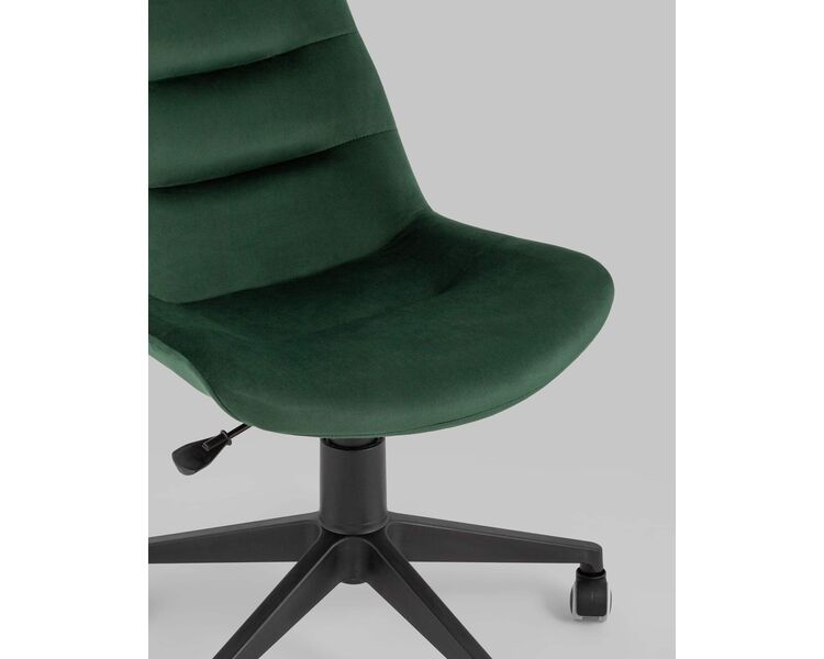 Купить Кресло компьютерное Остин велюр зелёный, Цвет: зеленый, фото 7