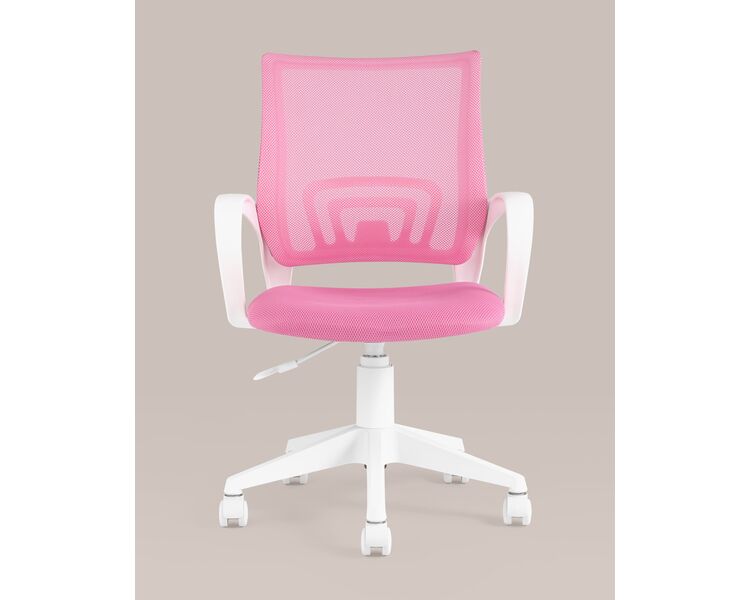 Купить Кресло оператора Topchairs ST-BASIC-W розовый, Цвет: розовый, фото 5