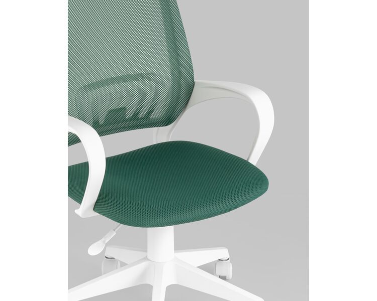 Купить Кресло оператора Topchairs ST-BASIC-W зеленый, Цвет: зеленый, фото 9