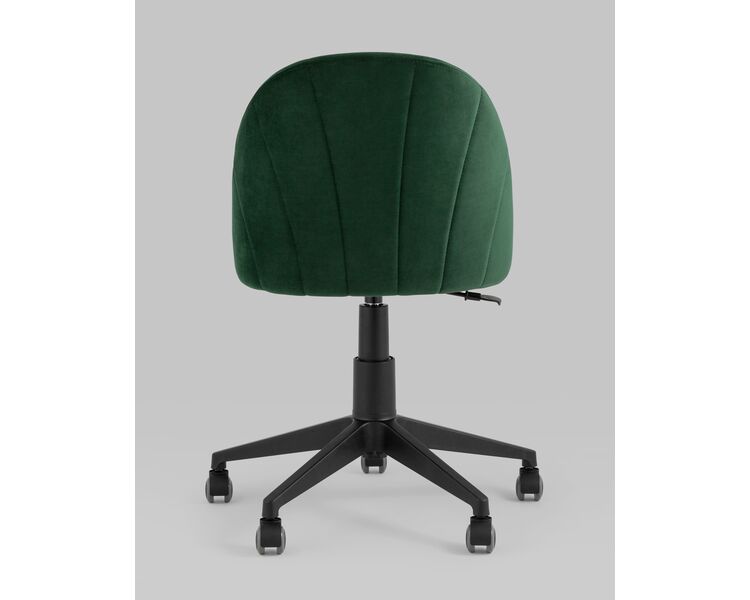 Купить Кресло компьютерное Логан велюр зелёный, Цвет: зеленый, фото 7
