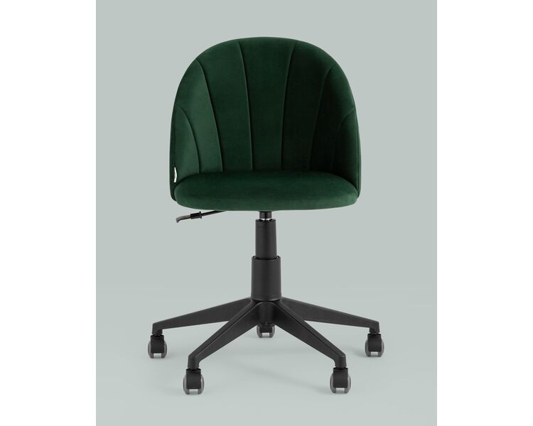 Купить Кресло компьютерное Логан велюр зелёный, Цвет: зеленый, фото 6