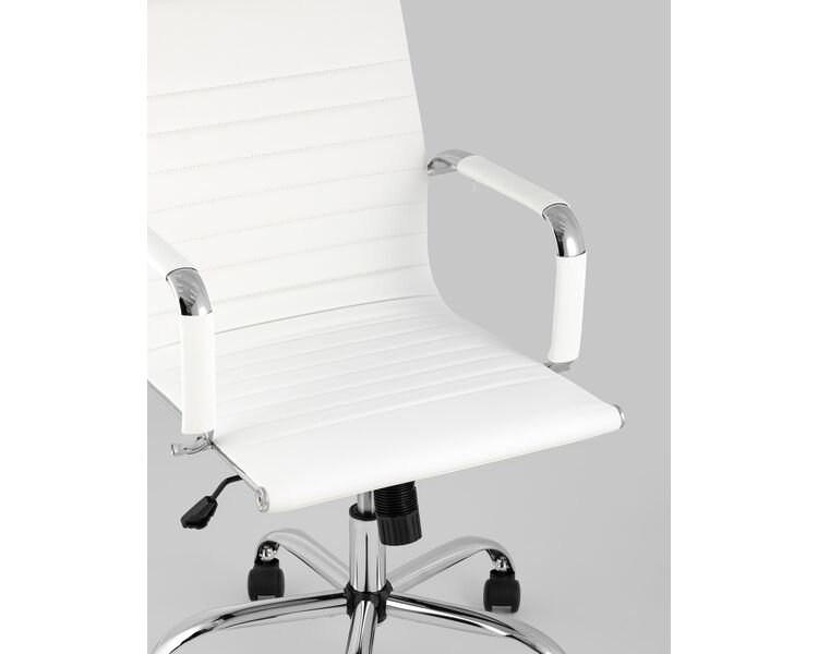 Купить Кресло офисное TopChairs City S белый, Цвет: белый, фото 10