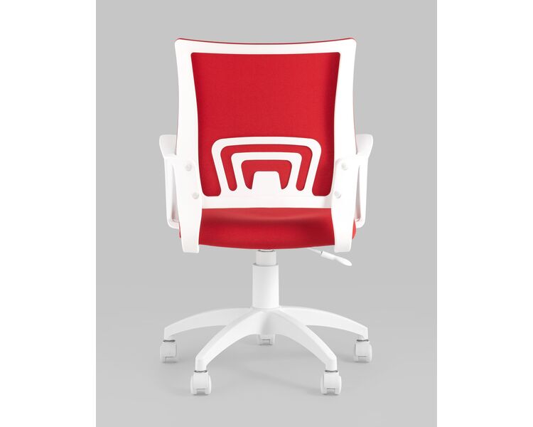Купить Кресло оператора Topchairs ST-BASIC-W красный, Цвет: красный, фото 6
