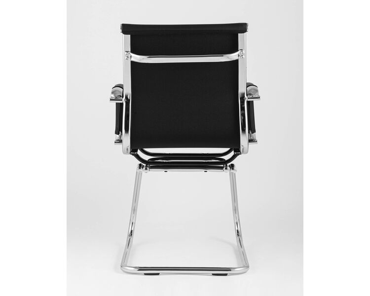 Купить Стул-кресло для посетителей TopChairs Visit черный, Цвет: черный/серый/черный, фото 6