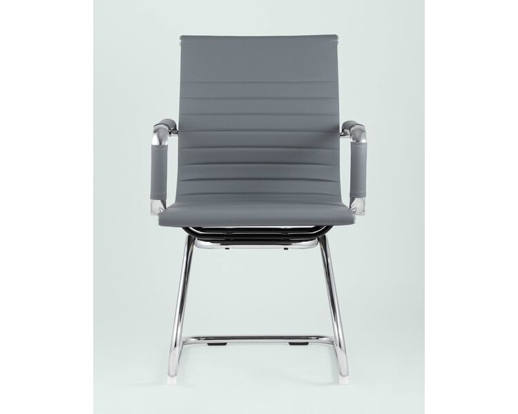 Купить Стул-кресло для посетителей TopChairs Visit серый, Цвет: бежевый, фото 7