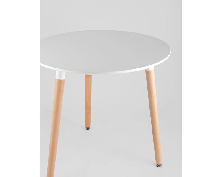 Купить Обеденная группа стол DST, 2 стула SIMPLE DSW белый, Цвет: белый-1, фото 3