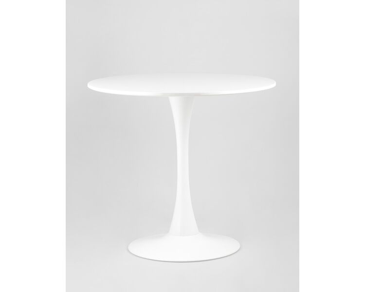 Купить Обеденная группа стол Tulip D80 белый, 2 стула SIMPLE DSW белые, Цвет: белый-2, фото 2