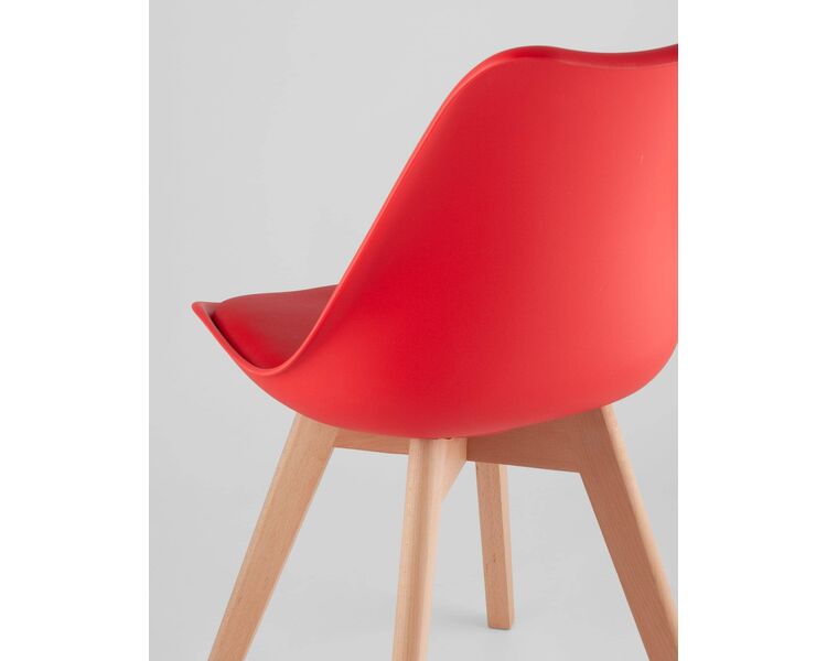 Купить Обеденная группа стол DST, 2 стула Frankfurt красный, Цвет: красный, фото 9