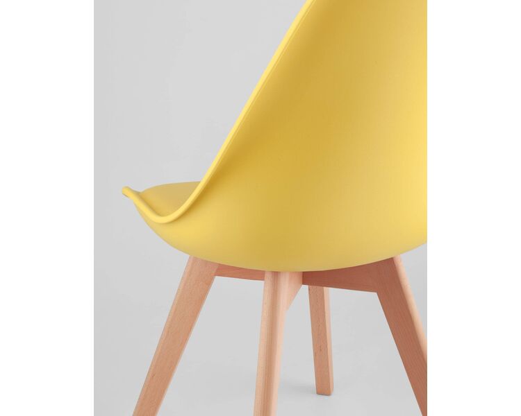 Купить Обеденная группа стол DST, 3 стула Frankfurt желтый, Цвет: желтый-1, фото 9