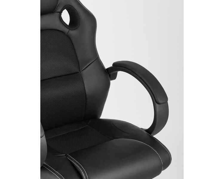 Купить Кресло игровое TopChairs Renegade черный, Цвет: черный, фото 8