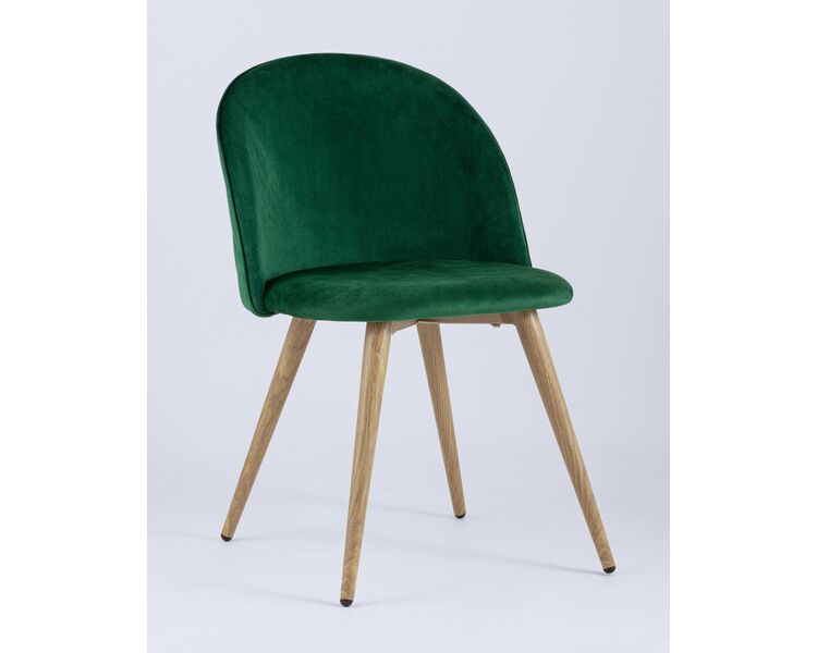 Купить Обеденная группа стол Vector, стулья Лион велюр с ромбами зеленые, Цвет: зеленый-1, фото 4