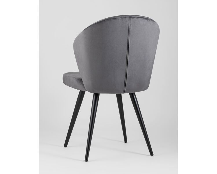 Купить Обеденная группа стол Clyde бетон/белый, стулья Танго серые, Цвет: серый-4, фото 8