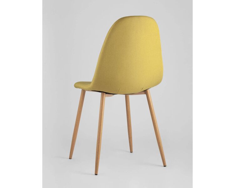Купить Обеденная группа стол Стокгольм 160-220*90, 6 стульев Валенсия желтые, Цвет: желтый, фото 8