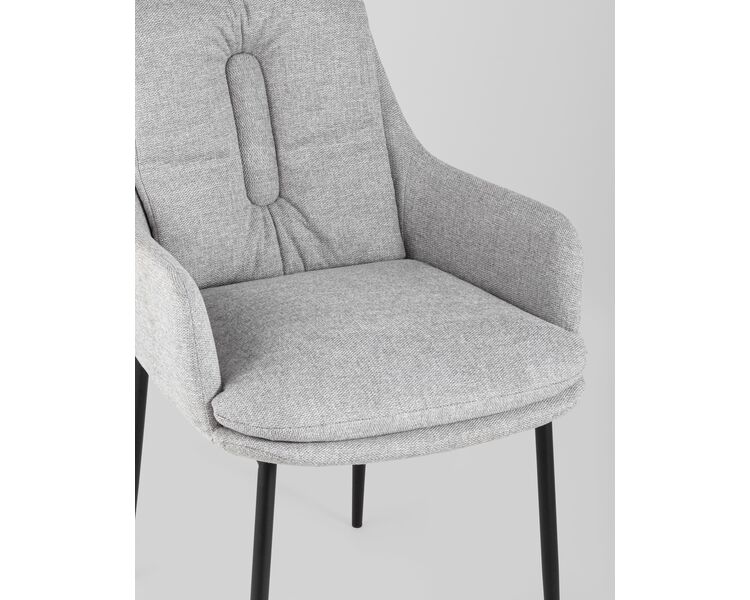 Купить Кресло Саманта светло-серый, Цвет: светло-серый, фото 8
