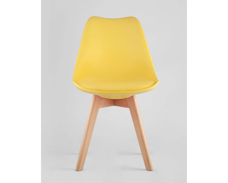 Купить Обеденная группа стол Стокгольм 160-220*90, 6 стульев Frankfurt желтые, Цвет: синий, фото 6