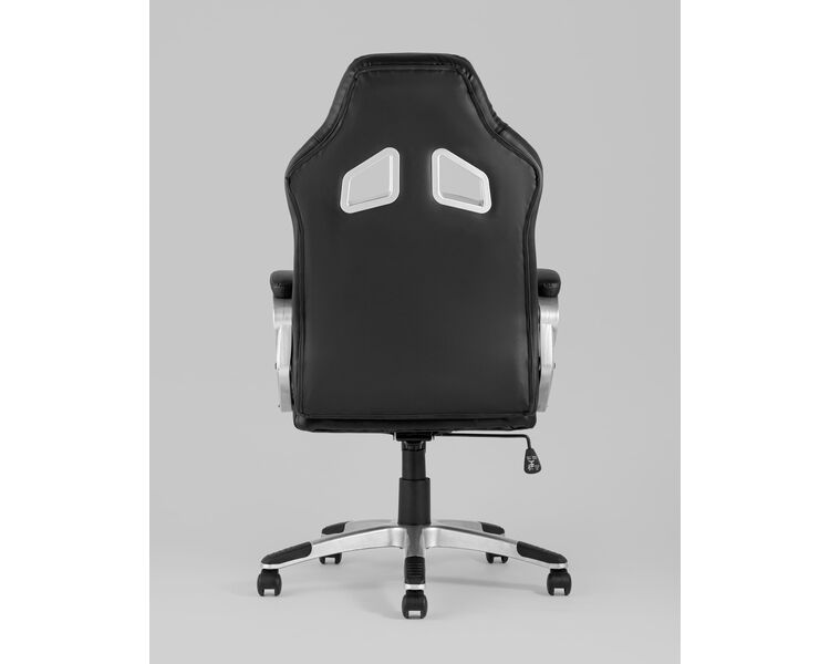 Купить Кресло спортивное TopChairs Continental черный, Цвет: черный/серый, фото 6