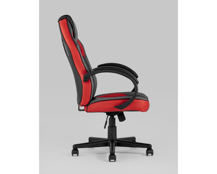 Купить Кресло спортивное TopChairs Sprinter красный, Цвет: красный/черный, фото 3