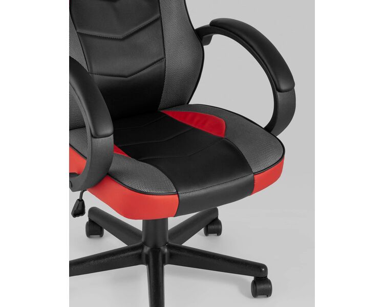 Купить Кресло спортивное TopChairs Sprinter красный, Цвет: красный/черный, фото 8