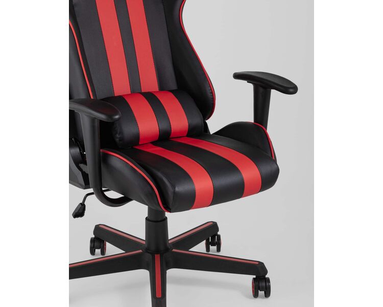 Купить Кресло игровое TopChairs Camaro красный, Цвет: красный/черный, фото 8