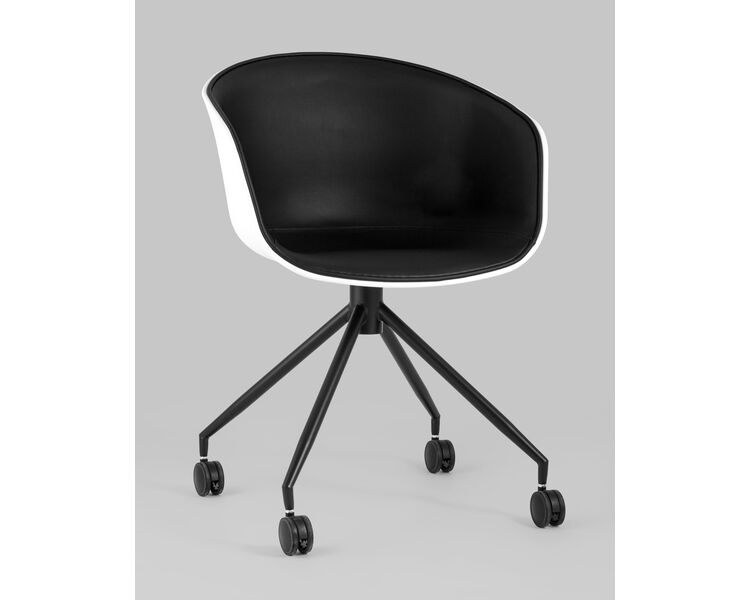 Купить Кресло офисное Libra белый, Цвет: черный, фото 2