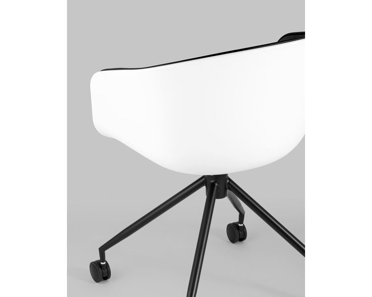 Купить Кресло офисное Libra белый, Цвет: черный, фото 9