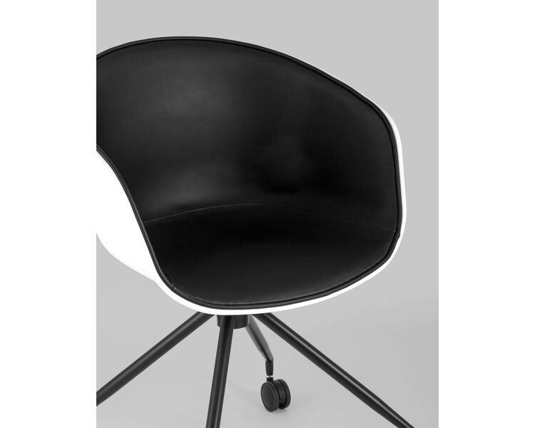 Купить Кресло офисное Libra белый, Цвет: черный, фото 10