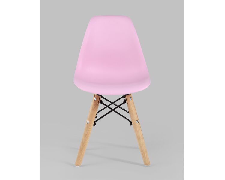 Купить Комплект детский стол DSW, 1 розовый стул, Цвет: розовый, фото 6
