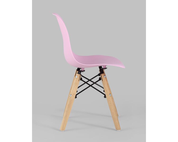 Купить Комплект детский стол DSW, 1 розовый стул, Цвет: розовый, фото 5