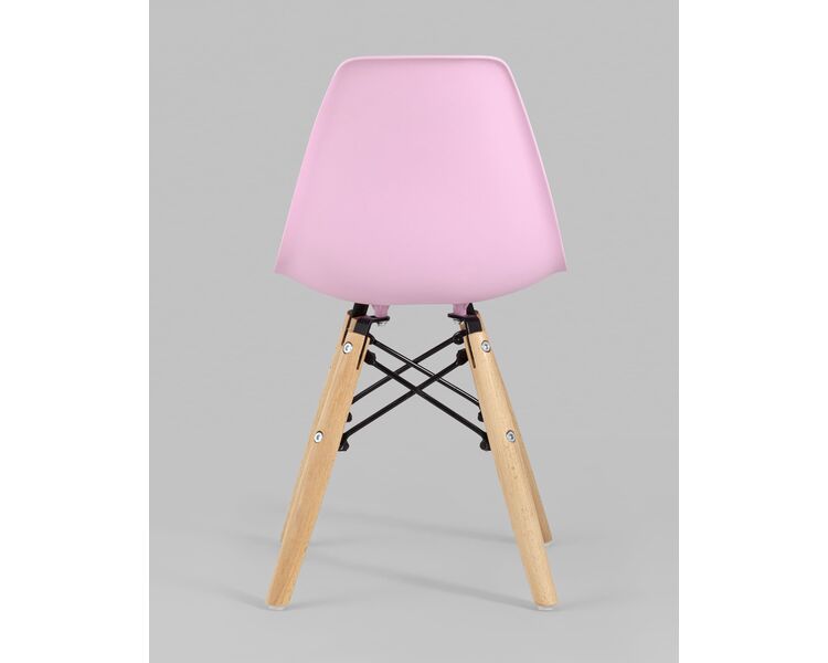 Купить Комплект детский стол DSW, 1 розовый стул, Цвет: розовый, фото 7