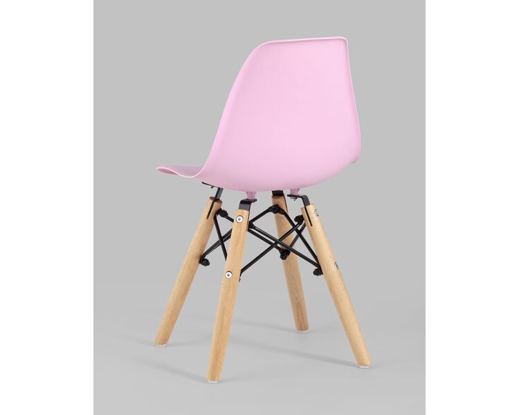Купить Комплект детский стол DSW, 1 розовый стул, Цвет: розовый, фото 8