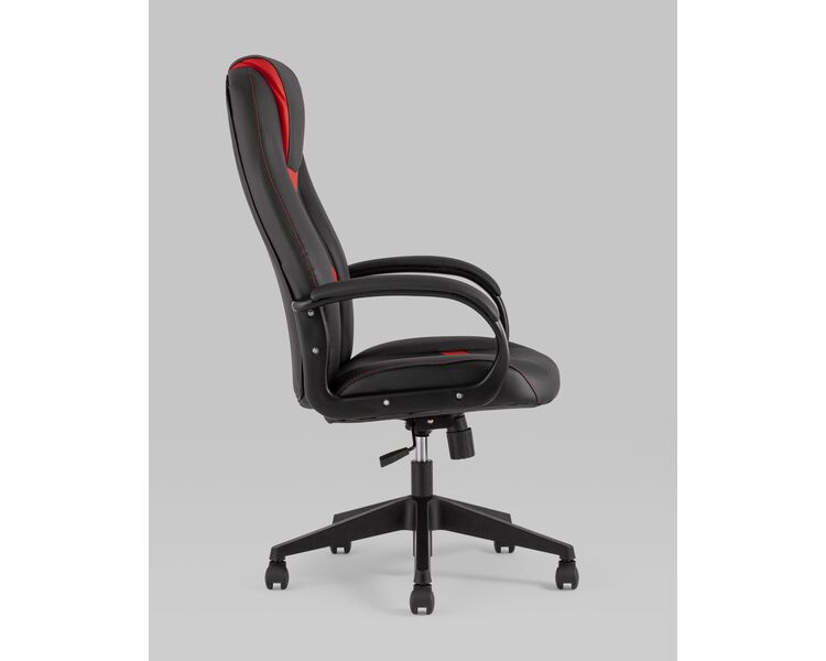 Купить Кресло игровое TopChairs ST-CYBER 8 красный, Цвет: черный/красный, фото 3