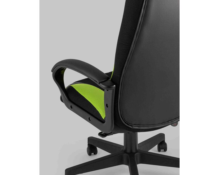 Купить Кресло игровое TopChairs ST-CYBER 9 зеленый, Цвет: черный/зеленый, фото 9