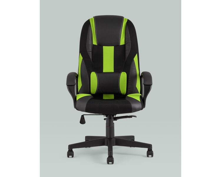 Купить Кресло игровое TopChairs ST-CYBER 9 зеленый, Цвет: черный/зеленый, фото 6