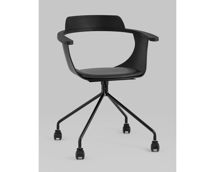 Купить Кресло офисное Doulton черный черный/черный, Цвет: черный, фото 2