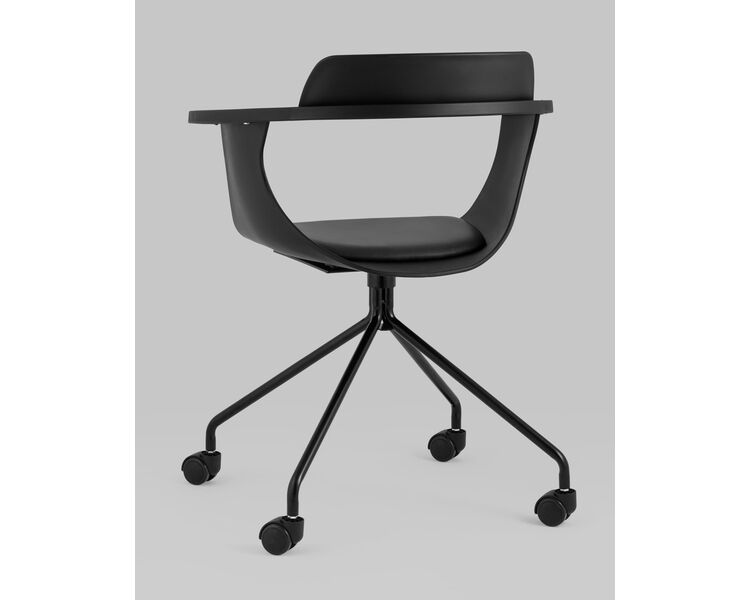 Купить Кресло офисное Doulton черный черный/черный, Цвет: черный, фото 9