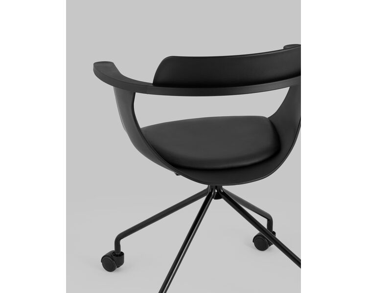 Купить Кресло офисное Doulton черный черный/черный, Цвет: черный, фото 10