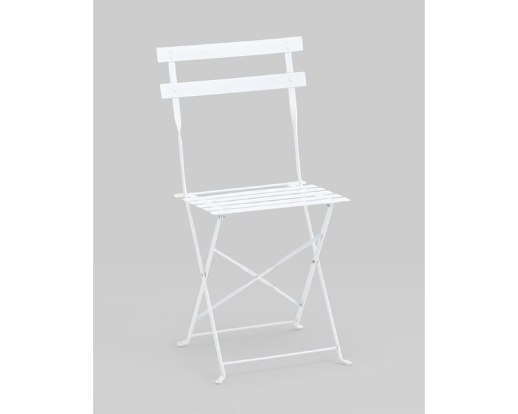 Купить  Комплект стола и двух стульев Бистро белый, Цвет: белый, фото 7