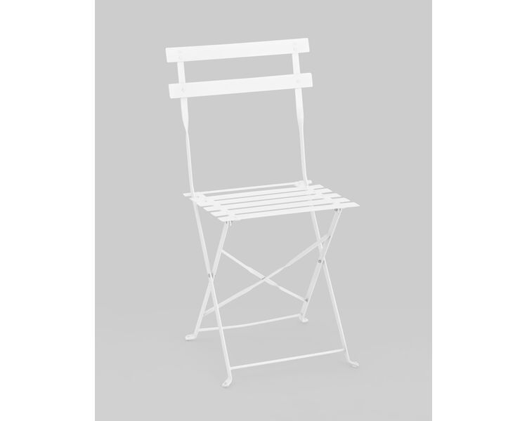 Купить  Комплект стола и двух стульев Бистро белый, Цвет: белый, фото 8
