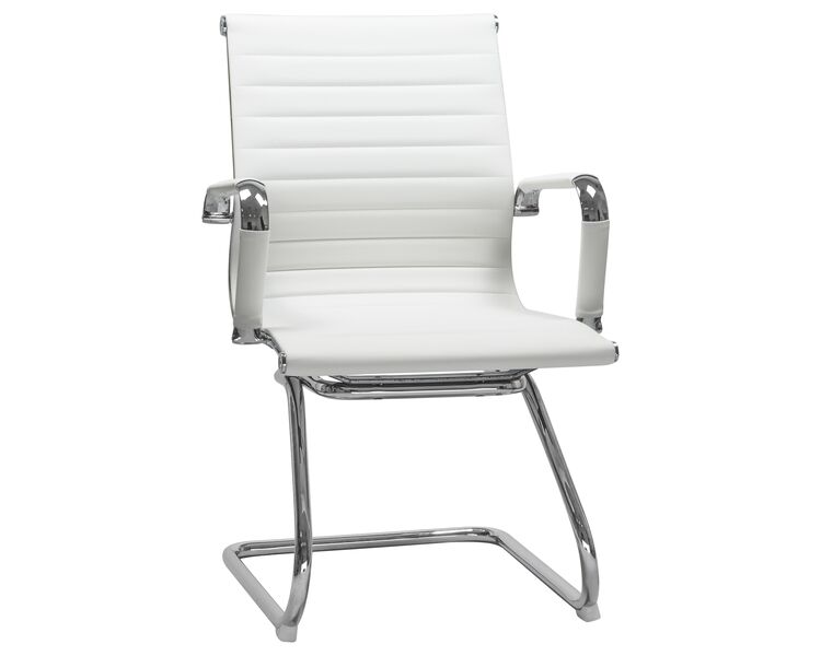 Купить Офисное кресло для посетителей DOBRIN CODY (белый) белый/хром