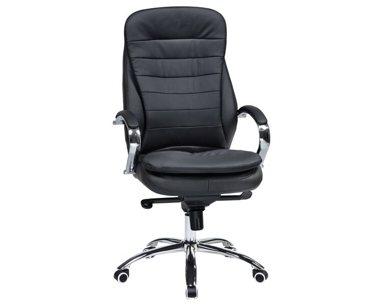 Купить Офисное кресло для руководителей DOBRIN LYNDON (чёрный) черный/хром