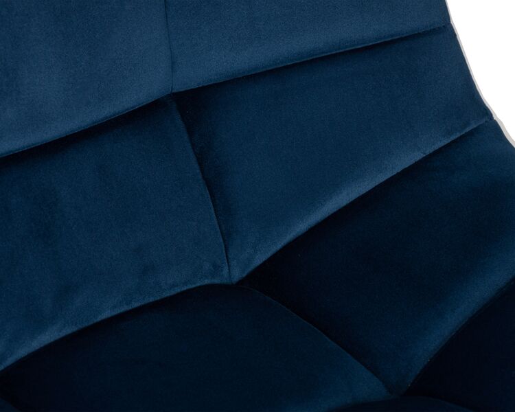 Купить Стул барный DOBRIN TAILOR BLACK (синий велюр (MJ9-117)) ткань синий/цветные, фото 7